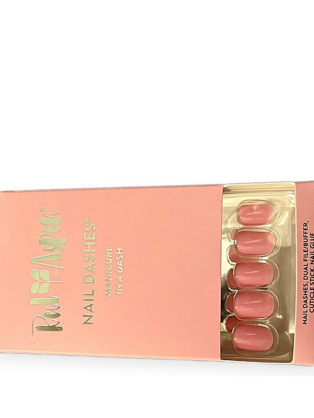 Red Aspen Press-On Nails | Dusty Pink | Short Square | Brand New in Box